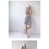 Lockere, gerade Sport-Waffel-Shorts mit mittlerem Bein, Sommer-Hottie, hoch taillierte, lässige Viertelhose mit weitem Bein