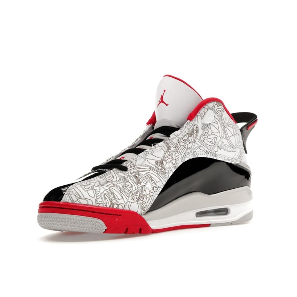 Air Jordan Dub Zero Varsity Red 2022 Herren Sneaker Weiß True-Rot Schwarz 311046-160