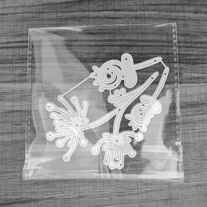 Flower Embossing Die Cuts for Birthday Card Making DIY Craft Scrapbooking