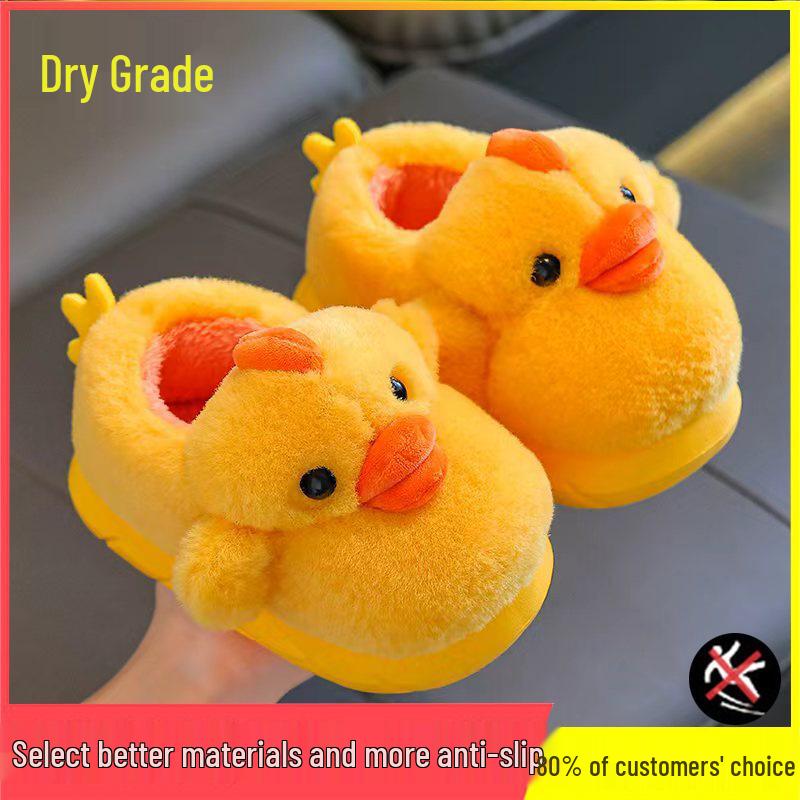 Little Duck Kids' Winter Bag & Velvet-Lined Cotton Shoes for Boys & Girls
