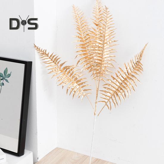 Jemné zpracování Imitace rostliny Umělá rostlina Premium Golden Ginkgo Leaves odolná vůči povětrnostním vlivům