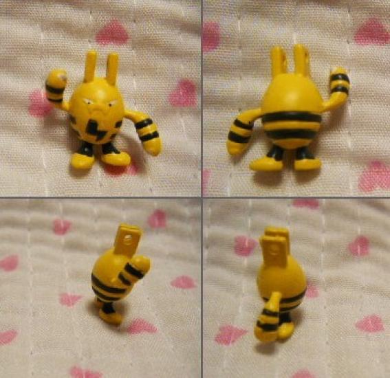 TAKARA TOMY 3D Pokemon Encyclopedia Pocket Monsters 03 Figures Early Production D&P (3 Figures) [Elekid, Electabuzz, Electivire] @