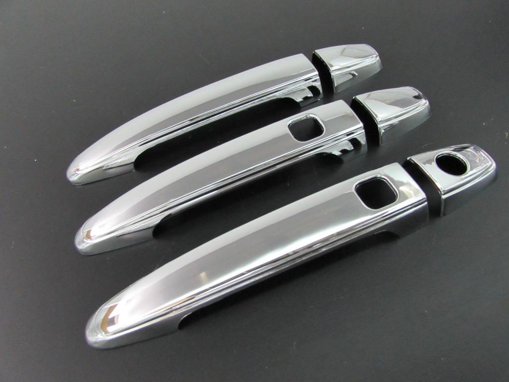 BRIGHTZ Chrome Door Handle for Nissan Porte and 145 NCP Cover, W-Type, 140, 141, (WISH-NOBU-FS-A1B1C1D2E1) (NSP140, NCP141, NCP145, NSP, 42)