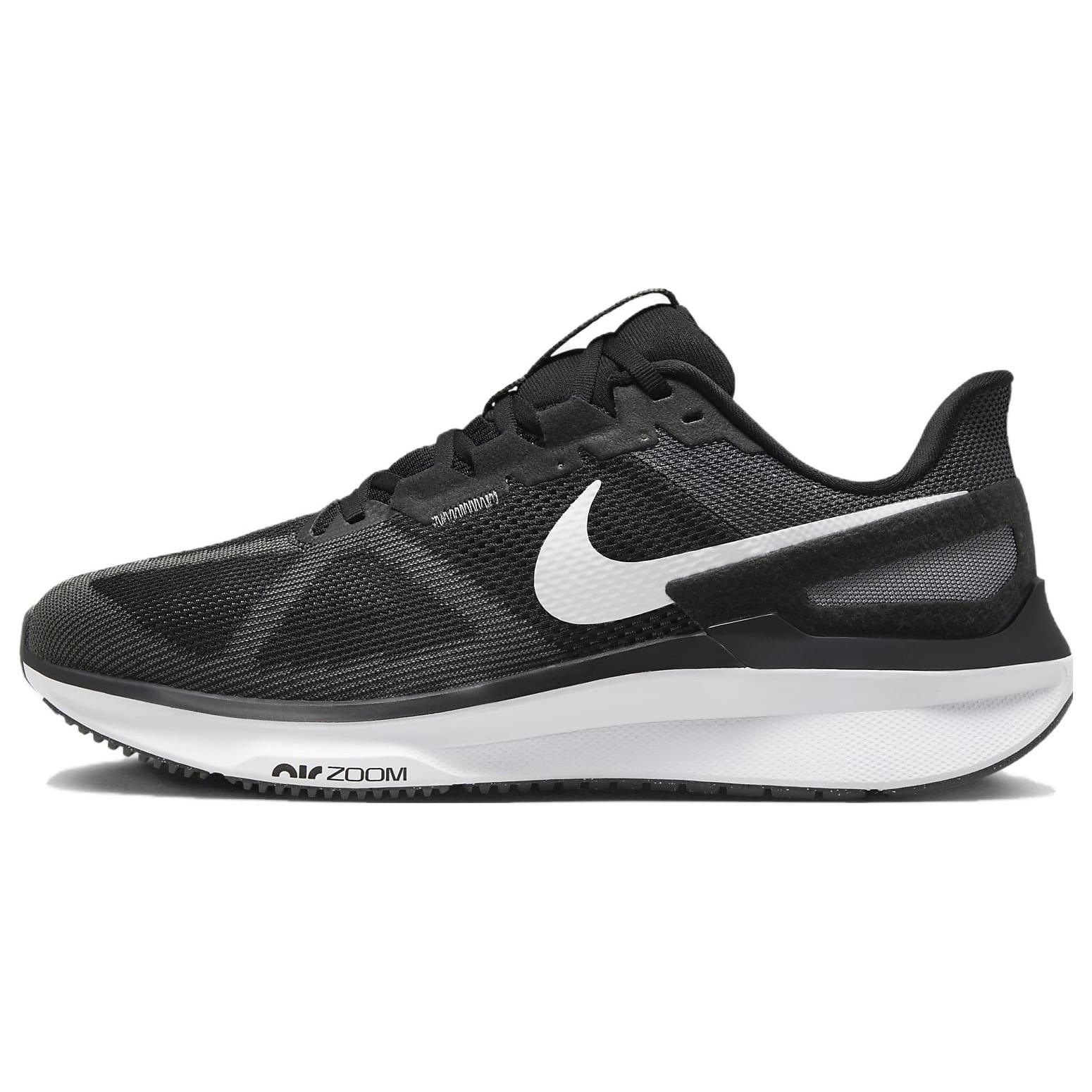 

Новые кроссовки для бега по шоссе Nike Air Zoom Structure 25 Black Iron Grey DZ3488-002 45