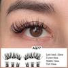 OEM Reusable Synthetic Hair Magnetic Lashes No Glue Needed Professional 3D Magnetic Eyelash 3-Step Press
