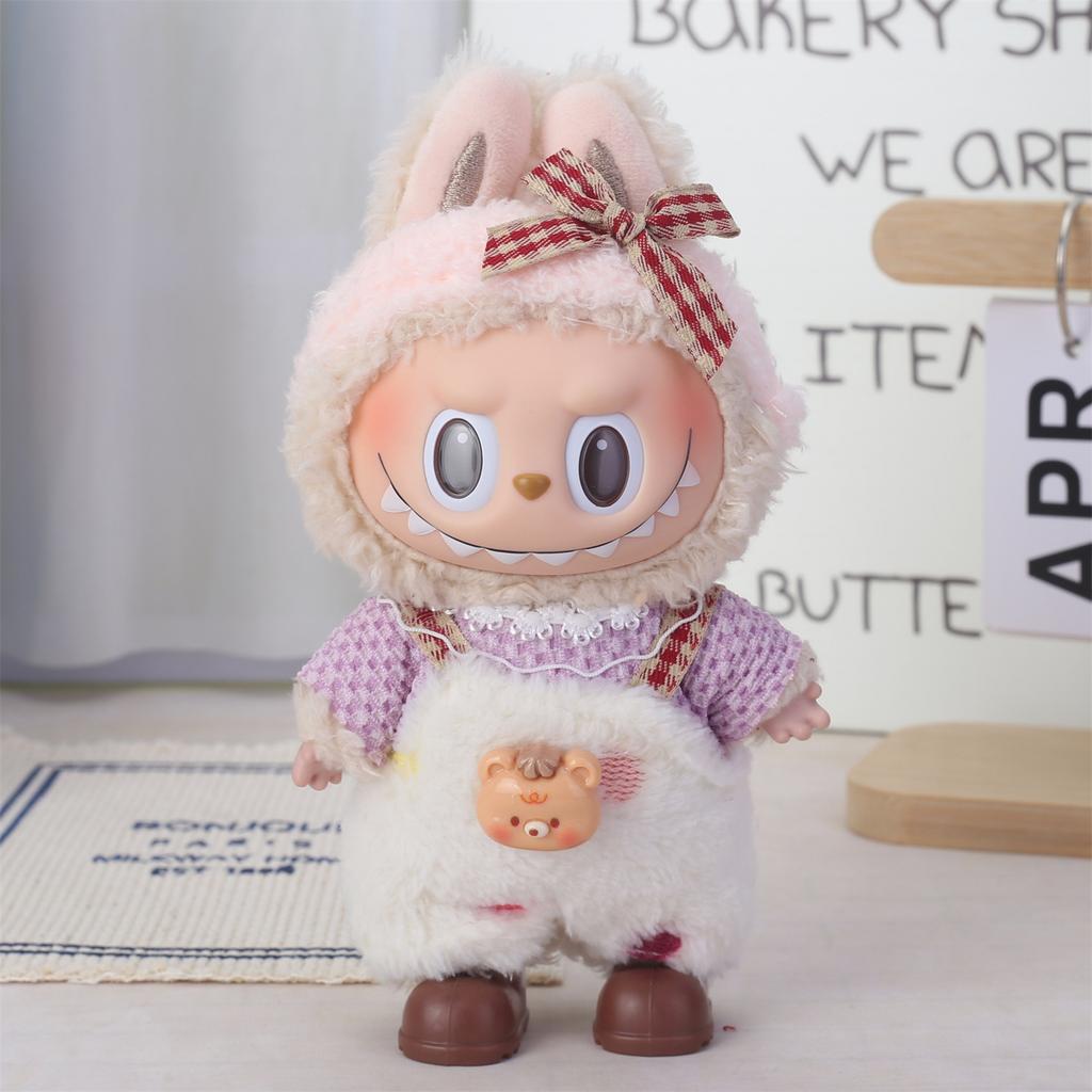 Labubu Baby Clothing Is Compatible with First, Second, and Third Generation 17cm Labubu Dolls