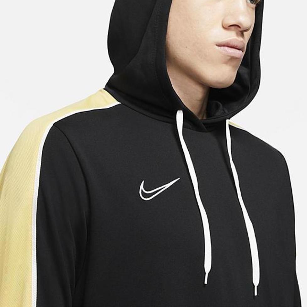 Nike Dry Academy Po Fp Jb Dri-FIT Hooded Comfortable Pullover Long Sleeve Sweatshirt Men sweatshirt Black CZ0966-011