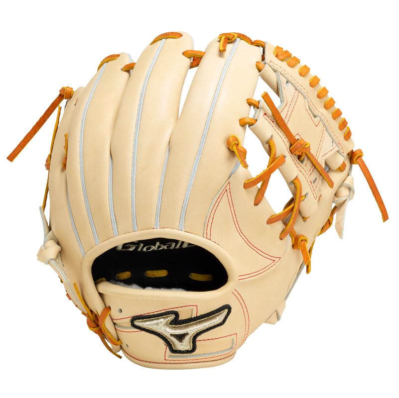 

Mizuno MIZUNO Hardball Global Elite NEO Infielder Glove Bag Included Baseball Hardball Glove General 24SS 8049 Blonde x Cork pitcher Infinity 4/6
