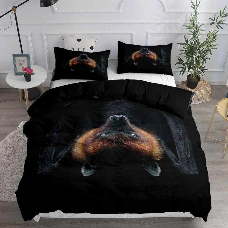 180x220 Bedding Sets Animal Head Duvet Cover Set Super Soft Full Queen King Bedroom Set European American Style Home Textile