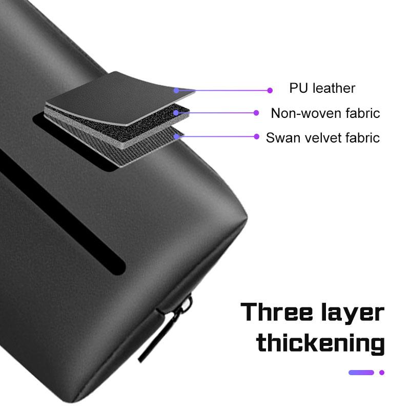 Car Tissue Bag For BMW 1 3 5 7 Series E38 E46 E60 E90 E87 G30 G20 G11 G70 X1X3X5 X6 X7 Seat Back Napkin Case Armrest Kleenex Box