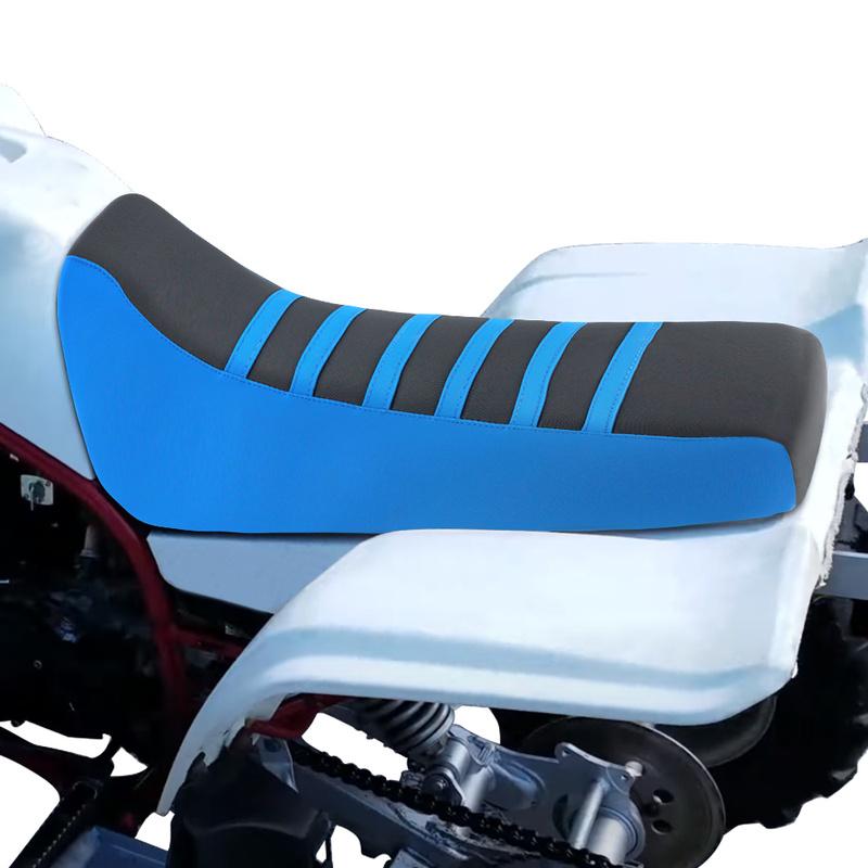 For Yamaha Blaster 200 YFS200/YFS200SE/YFS 200 1988-2006 Motorcycle Non-Slip Seat Cover Leather Striped Grip Gripper Seat Cover