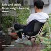 Detachable Portable Folding Moon Chair Outdoor Camping Chairs Beach Fishing Chair Ultralight Travel Hiking Picnic Seat Tools Soft and Comfortable