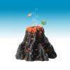 Creative Aquarium Volcano Ornament Mini Size Simulation Volcano Resin Rockery  Aquarium Use