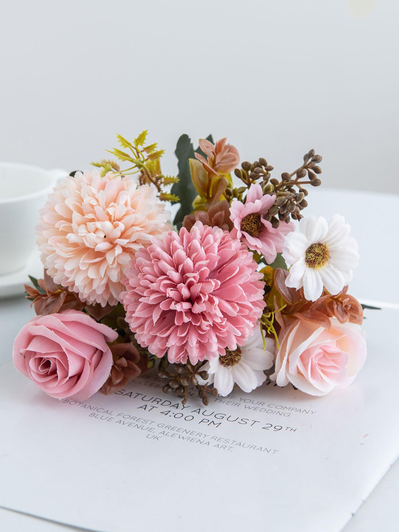 

Искусственные цветы шелковые розы для свадьбы, дома, рождественского украшения, венки, свадебный букет, ваза для обеденного стола, реквизит для фотосъемки, сделай сам