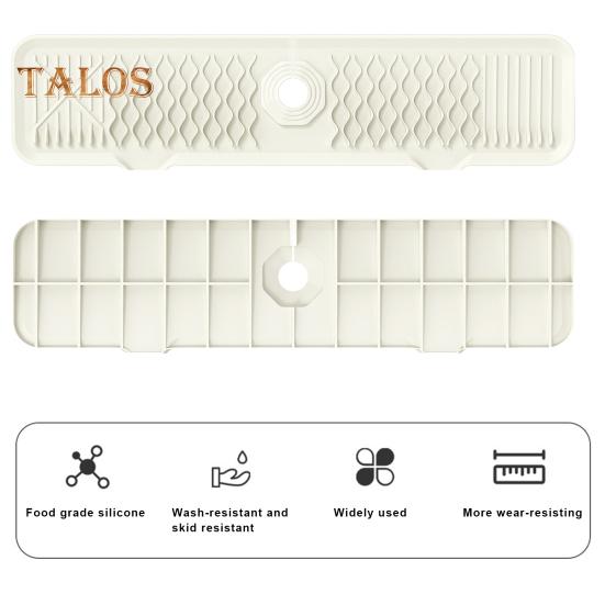 Silikonový kryt baterie Odkapávací podložka Kuchyňský dřez Ochrana proti stříkající vodě Sušící podložka na kuchyňskou linku Koupelnová houba Dávkovač mýdla Odkapávač