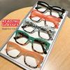 Men Women Fashion Retro HD Full Frame Reading Glasses Neutral Fashion New Luxury Oversized Frame Reading Presbyopia Glasses +4.0
