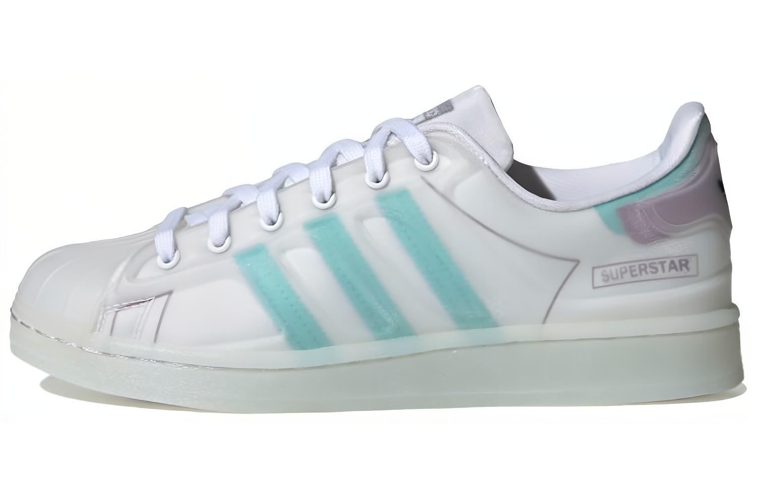 Adidas Originals Superstar Futureshell Shoes White/Blue Women s FY7356 36