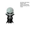 Alien Sculpture Horror Resin Alien Statue Collectible Ornaments for Home Office Bookshelf Indoor Outdoor Patio Lawn Yard Decor