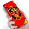 Španělsko Coat of Arms Flag silikonové pouzdro na telefon Xiaomi Redmi Note 11 10 9 8 Pro 11T 10T 10S 9S 8T 9 9A 9C 9T Black Cover Coque