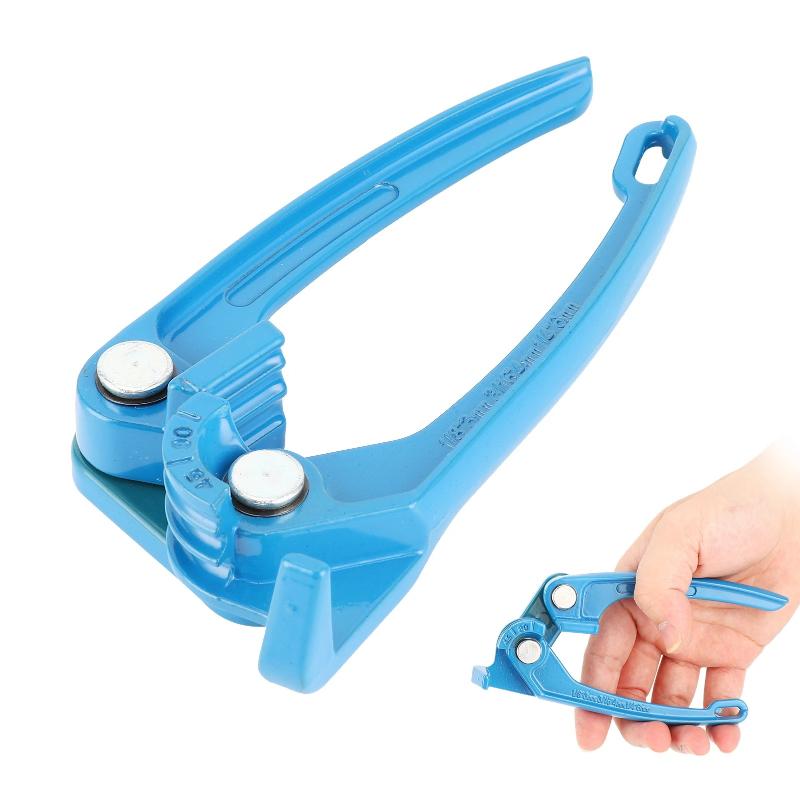 

1Pc Aluminium Alloy Pipe Tubing Bender Tubing Fuel Brake Ac Refrigerant Line Bending Tool Bending Round Tube Copper Tubes синий