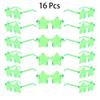 16/20 Pcs Per Set Rimless Star Shaped Sunglasses Fashion Cute Gradient Beach Holiday Shades Women Trendy Design Rave Sun Glasses