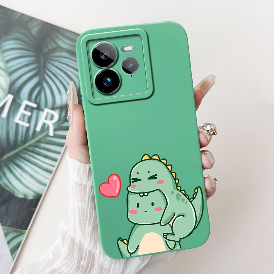 For Realme GT7 Pro 5G Case RMX5010 Cute Fashion Cartoon Cover Soft TPU Phone Case For Realme GT 7 GT7 T GT7T 5G Back Cover Coque