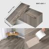16pcs/set Self-adhesive Floor Sticker DIY Wood Grain Wall Sticker Waterproof Heat Resistant Imitation Wall Tiles