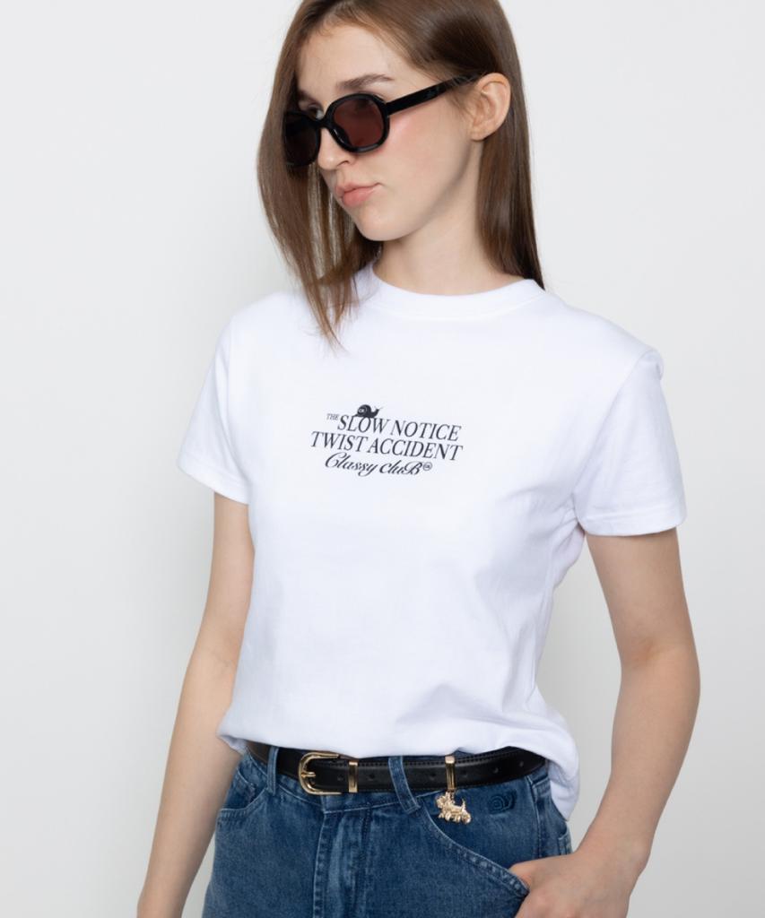 Keullaessikeulleob Accident Twist Tee (2 Colors)