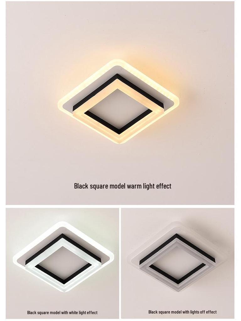 LED Minimalist Modern Aisle, Entrance, Walk-in Closet, and Balcony Dimmable Light