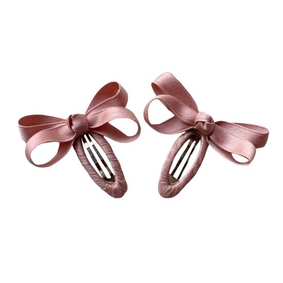 

1 пара детских заколок для волос яркого цвета, детские заколки-бантики, заколки для волос для девочек, для боковых волос, для челки, аксессуары для волос