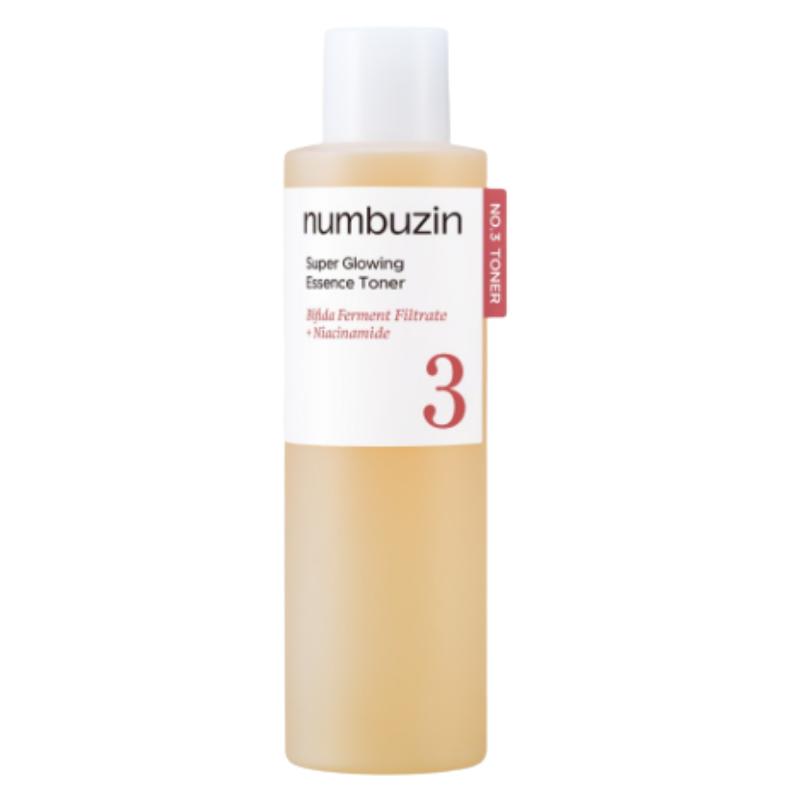 numbuzin / No.3 Super Glowing Essence Toner 200ml + No.3 Skin Softening Serum 30ml Set / Glass Skin / Made in Korea