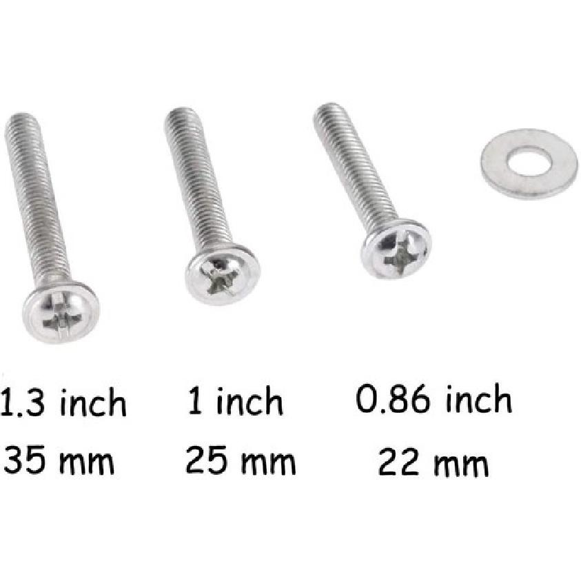 4 Pack 40 Mm Diamond Shaped Glass Crystal Knobs with 3 Size Screws for Cabine