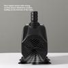 Ultra-Quiet Submersible Water Fountain Pump Filter Fish Pond Aquarium Water Pump Tank Fountain Ac220V
