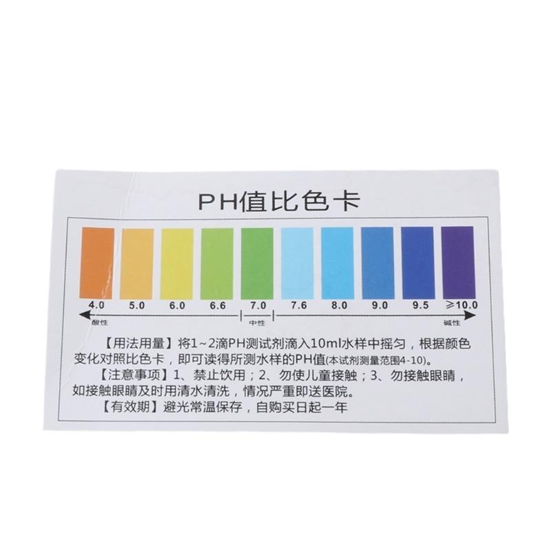 

Chlorine Water Quality Test Test Liquid Easy to Operate Practical CN
