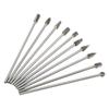 10pcs Carbide Rotary Burr Set 3mm Shank Multifunction Grinding Burr Files for Aviation Automobile Ship