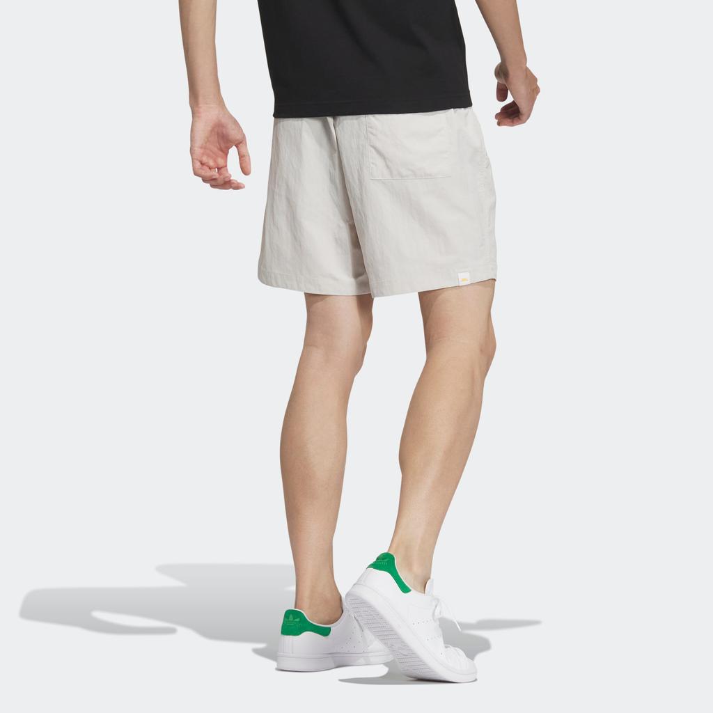 Adidas Originals X Monkey Kingdom Co-Branded Woven Shorts with Logo and Drawstring Men Shorts Mica-Pink IP1797