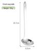 Wutuo Stainless Steel Long Handle Slotted Spoon Set