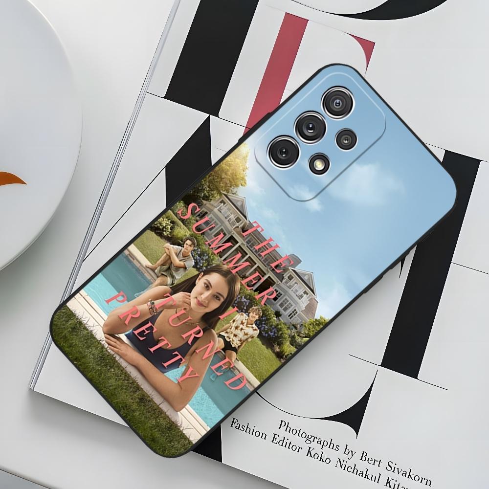 The Summer I Turned Pretty Phone Case for Sumsung Galaxy S24 S23 S22 S21 S20 A24 A34 N20 M54 A54 A53 Fe Plus Ultra Black Soft Co