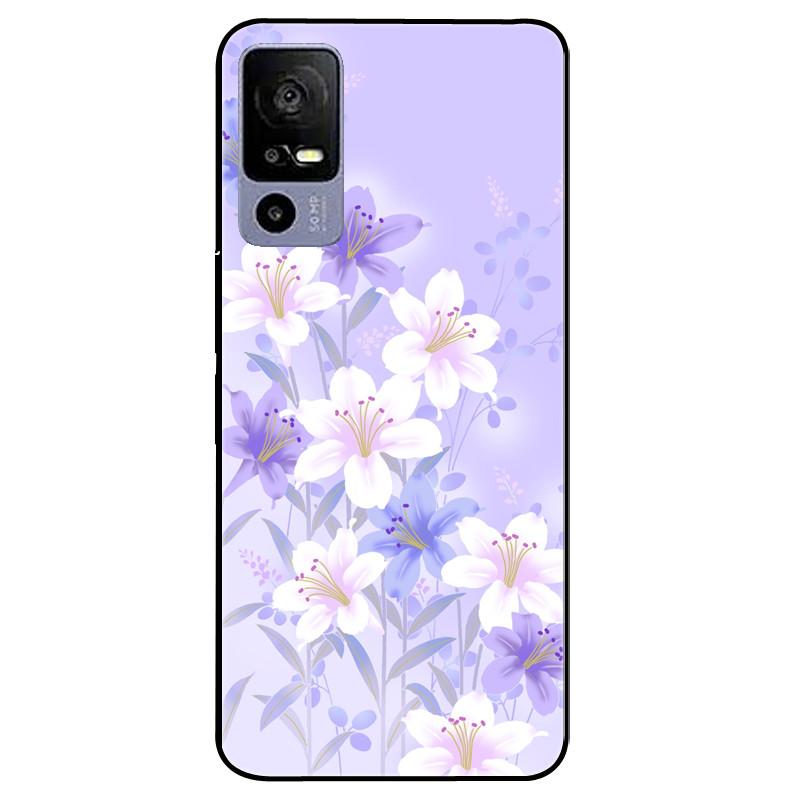 For TCL 40R 5G Case 6.6'' Silicone Soft Fashion TPU Phone Cover for TCL 40 R 5G Cases T771K T771A T771H Bumper Funda For TCL 40R