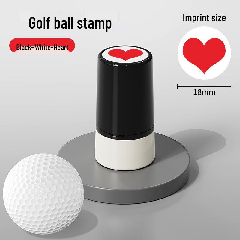 Quick-Dry Waterproof Golf Ball Marker Stamp - Various Patterns and Styles