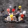 12Pcs/Set Naruto Q Verison Figure Toys Cute Anime Mini Sasuke Kakashi Itachi Gaara Jiraiya Kawaii PVC Action Figurine Model Doll