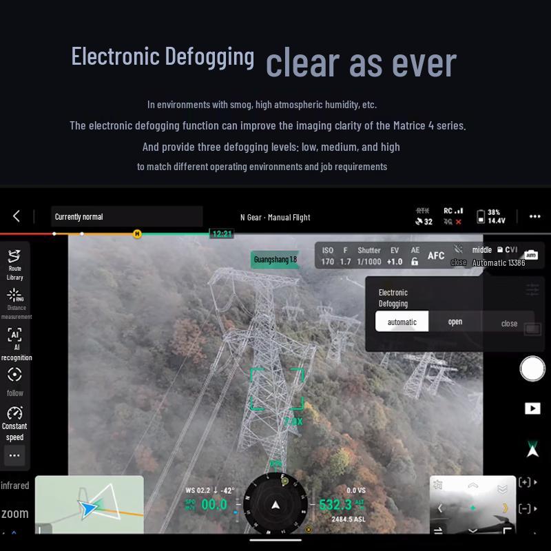 DJI Matrice 4T Enterprise Thermal Drone (CN Version)