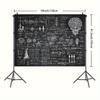 1pc 2D Science Lab Chemistry Theme Party Backdrop Banner-Durable For Birthday Anniversary Graduation Ceremony Wedding -Multi Purpose