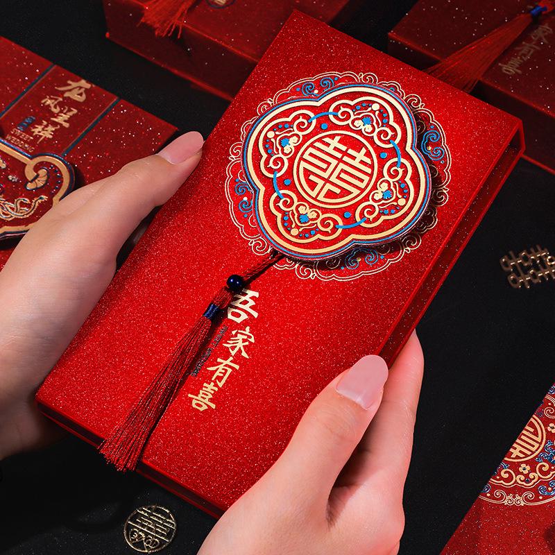 Creative High-End Red Envelope for Weddings - Personalized Gift Packet