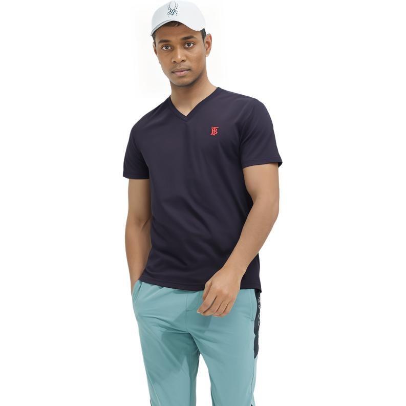 Burberry Monogram Motif V Neck T Shirt 80172561