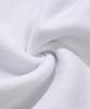 AGOD (Fleece-Lined) Single-Pleat Wide Sweatpants [White Melange]