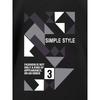 Spring Summer Short Sleeved T-shirt  Fashion Fashion Logo Printed Male Youth Spring Summer Round Neck Enlarged Casual Versatile