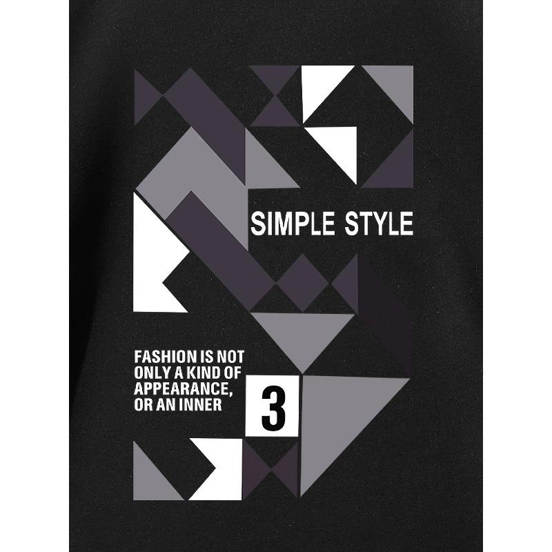 Spring Summer Short Sleeved T-shirt  Fashion Fashion Logo Printed Male Youth Spring Summer Round Neck Enlarged Casual Versatile