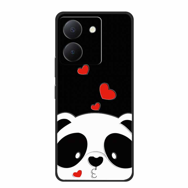 3D Emboss Case For Vivo Y27s Phone Case Relief Black Silicone Soft Back Cover Coque Funda For Vivo Y27s Case Y 27 s Capas 6.64"