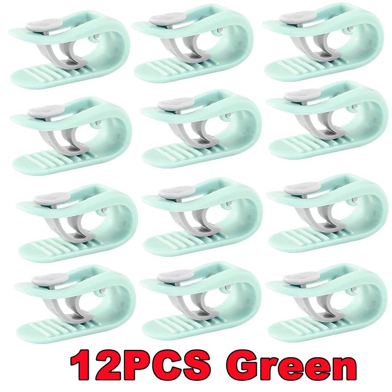 12-1PC Comforter Fixing Clip Sleep Anti-escape Devices Quilt Holders Quilt Corner Clips Clothespins Clothes Pegs Bed Seat Hook